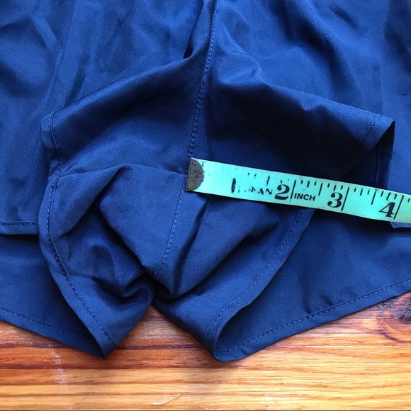 Nike Dri-Fit Navy Green Running Shorts, NWT, M - Picture 6 of 12